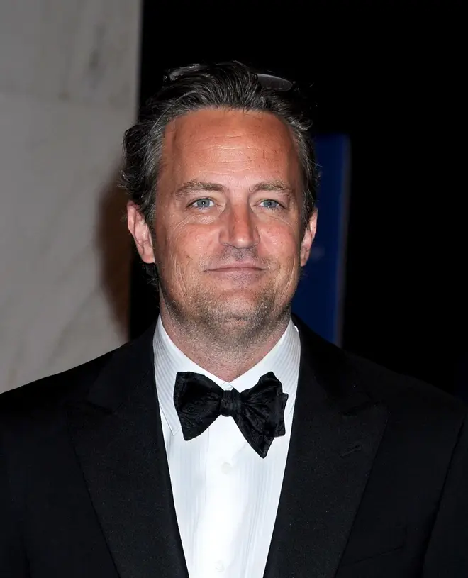 Matthew Perry attending the White House Correspondents' Association Dinner in Washington DC.